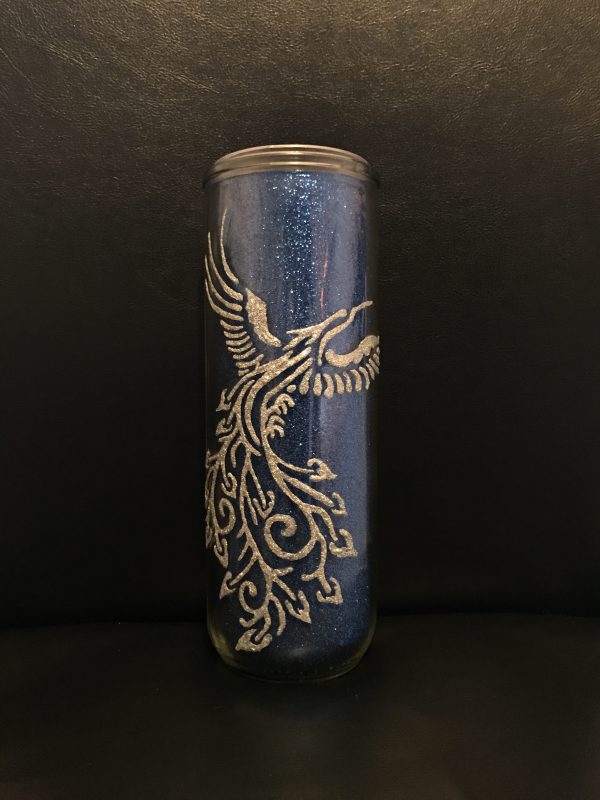 Porte-lampions Phoenix Argent
